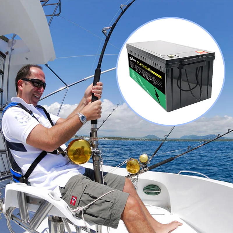 2025 new Lithium Iron Phosphate Battery Build in BMS Deep Cycle Perfect for Marine RV Solar System Trolling Motor Yacht Battery