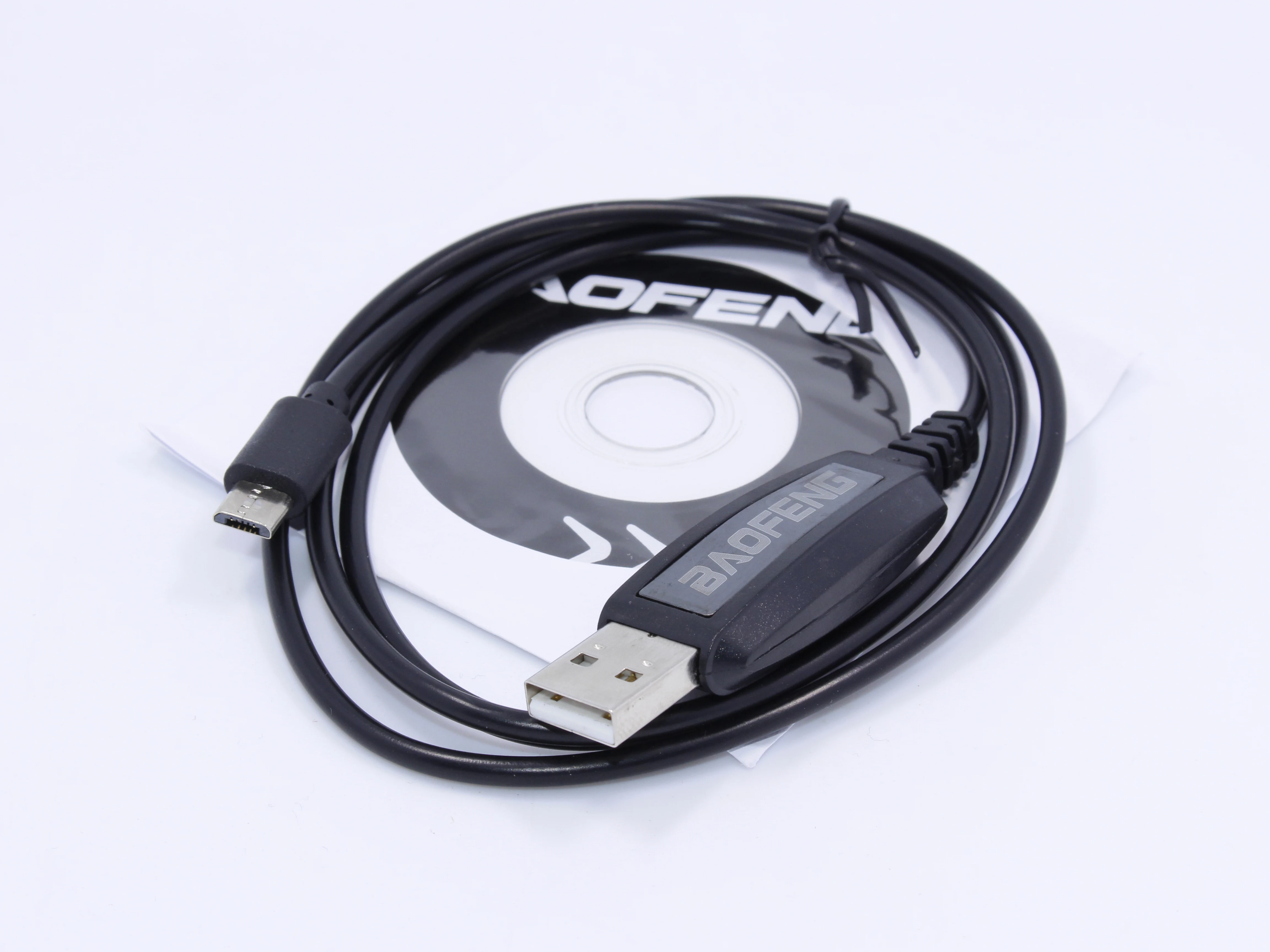Originele Baofeng BF-T1 Mini Walkie Talkie USB Programmeerkabel voor T1 BF-9100A Twee Manier Radio Accessoires Met CD Software