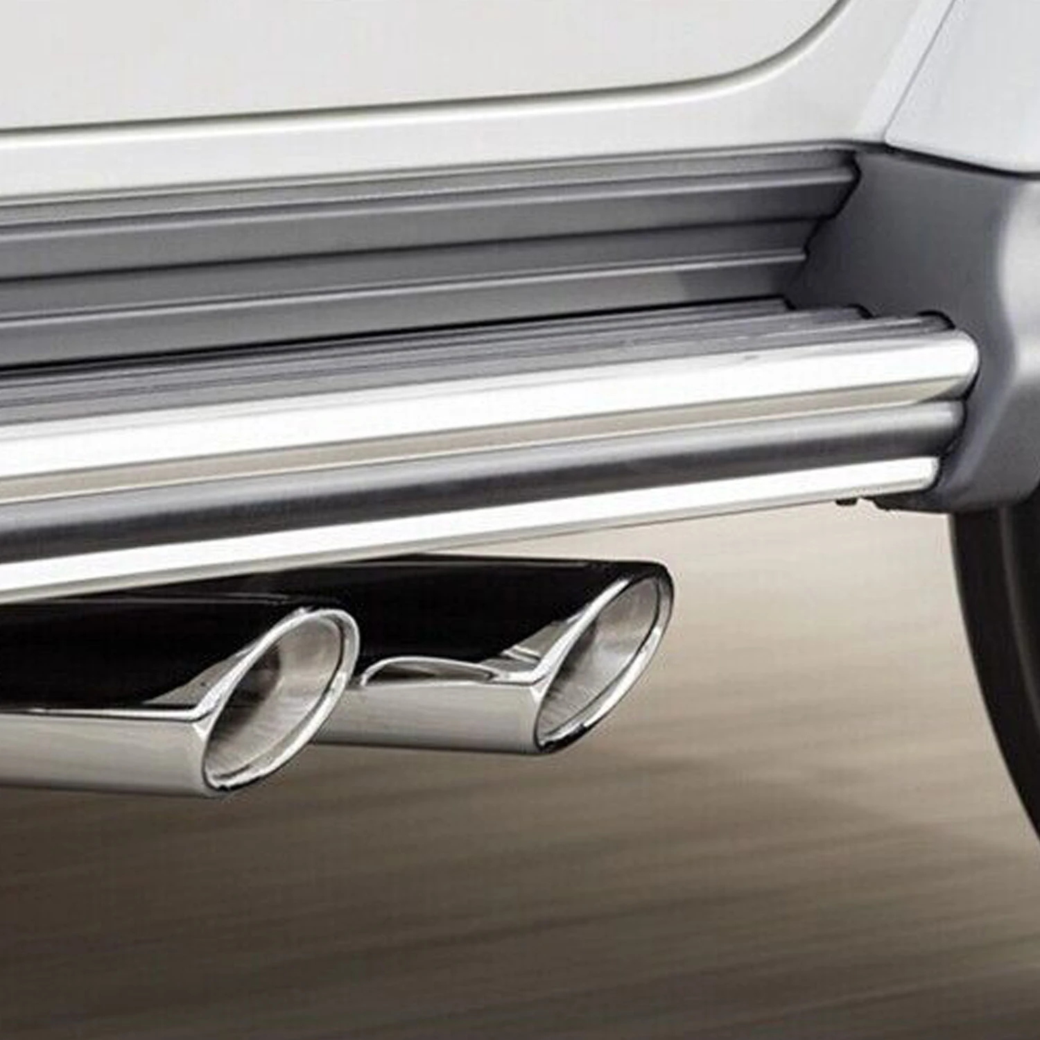 DPGKITS 8PCステンレス鋼排気マフラーパイプチップ メルセデスベンツGクラスW464 G500 G550 G63まで 2016-2019 アクセサリー