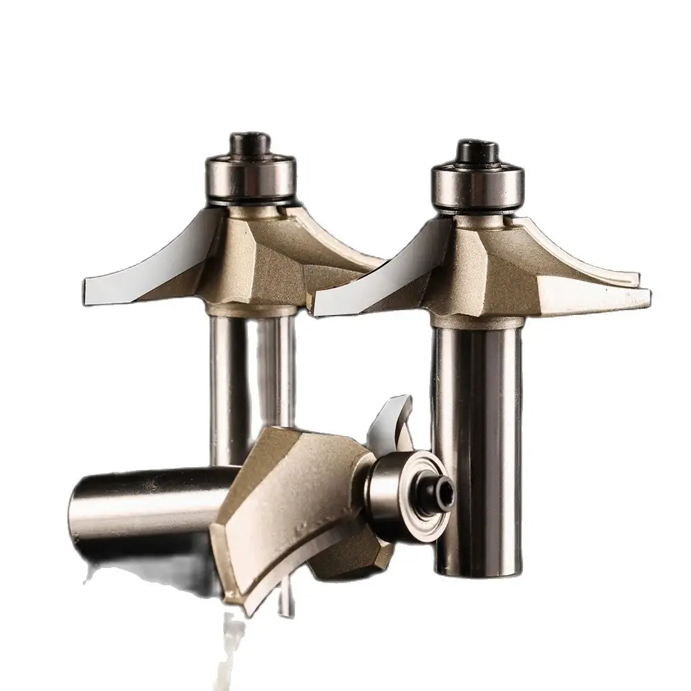 Weitol 1 PCS Woodworking Tools Router Bit Table Edge Bit CNC Door Knife Wood Processing 1/2 SHK free