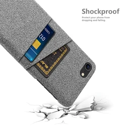SE3 SE 2022 For iPhone SE 2022 2020 2016 Case Sliding Door Hidden Pocket Card Slots Anti-Scratch Cover For iPhone SE3 SE2 SE