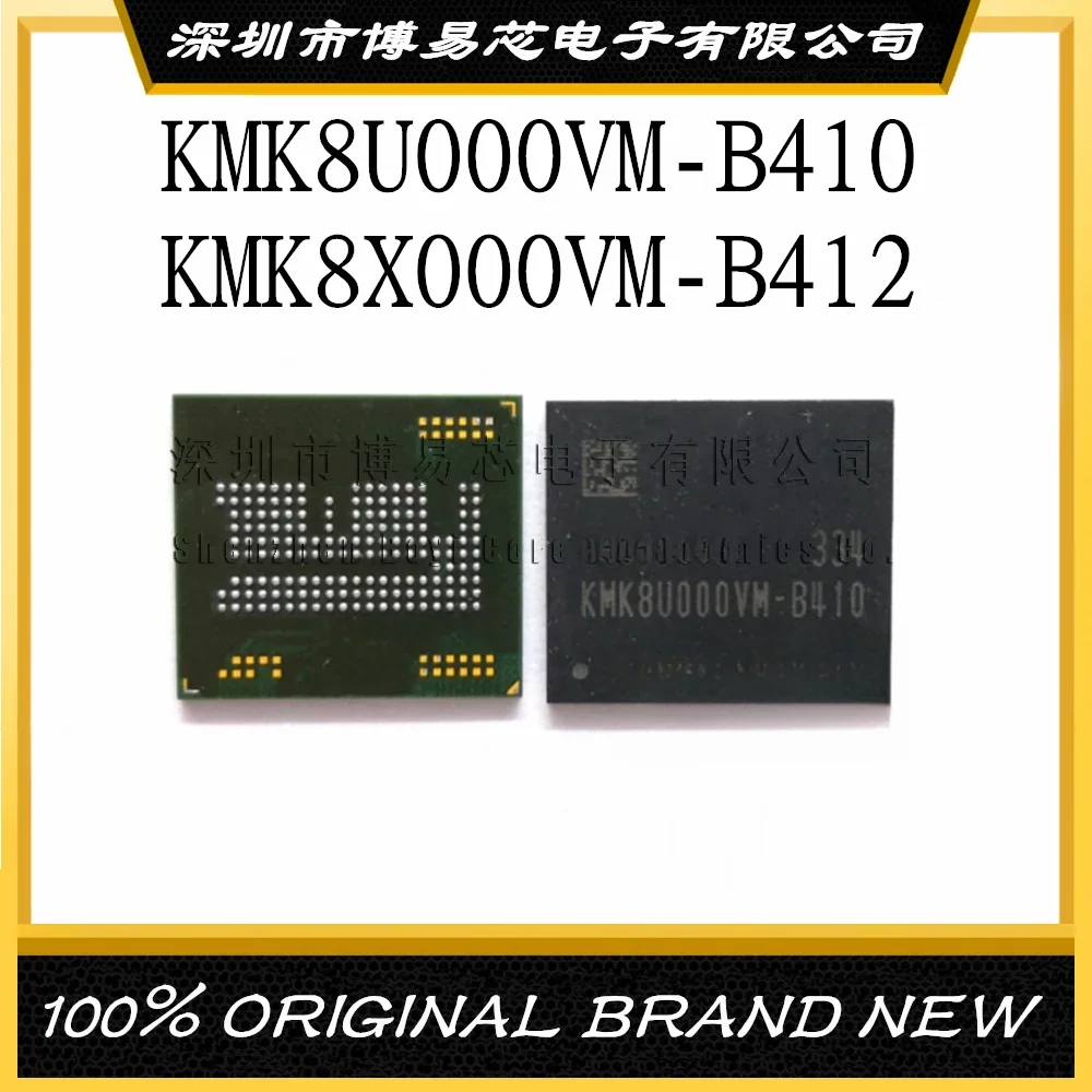 

KMK8U000VM-B410 KMK8X000VM-B412 emcp 162 ball 16 + 1 16G