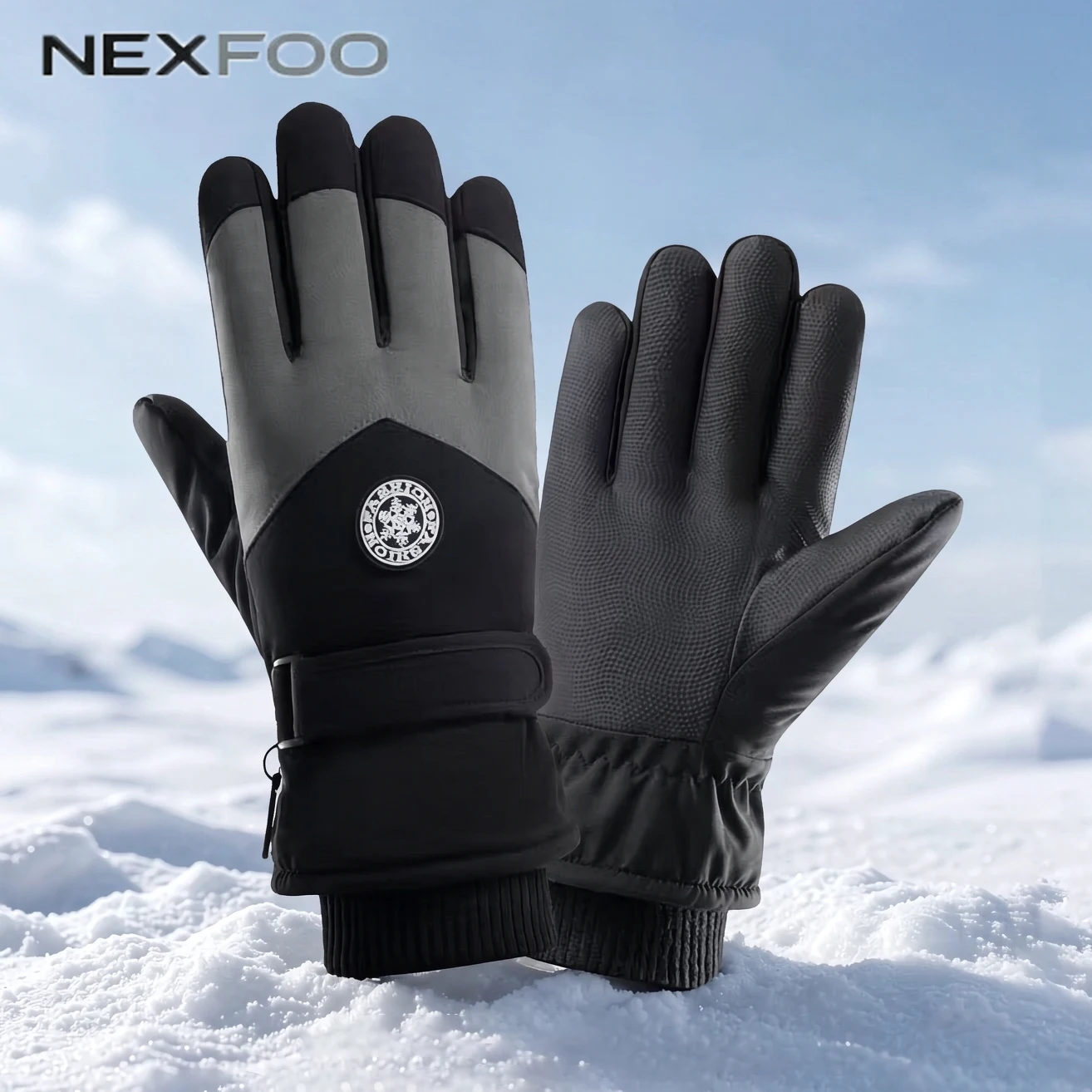 unisex-ski-gloves-snowflake-logo-thick-fleece-lined-touch-screen-thermal-gloves-with-adjustable-wrist-strap-for-skiing-cycling