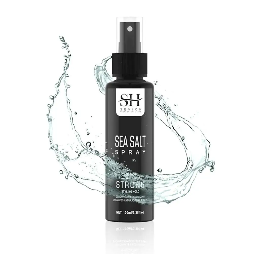 100ml Natural Sea Salt Hair Styling Spray Adds Instant Volume Degreasing Matte Texture Thickening Hair Styling For Men Wome