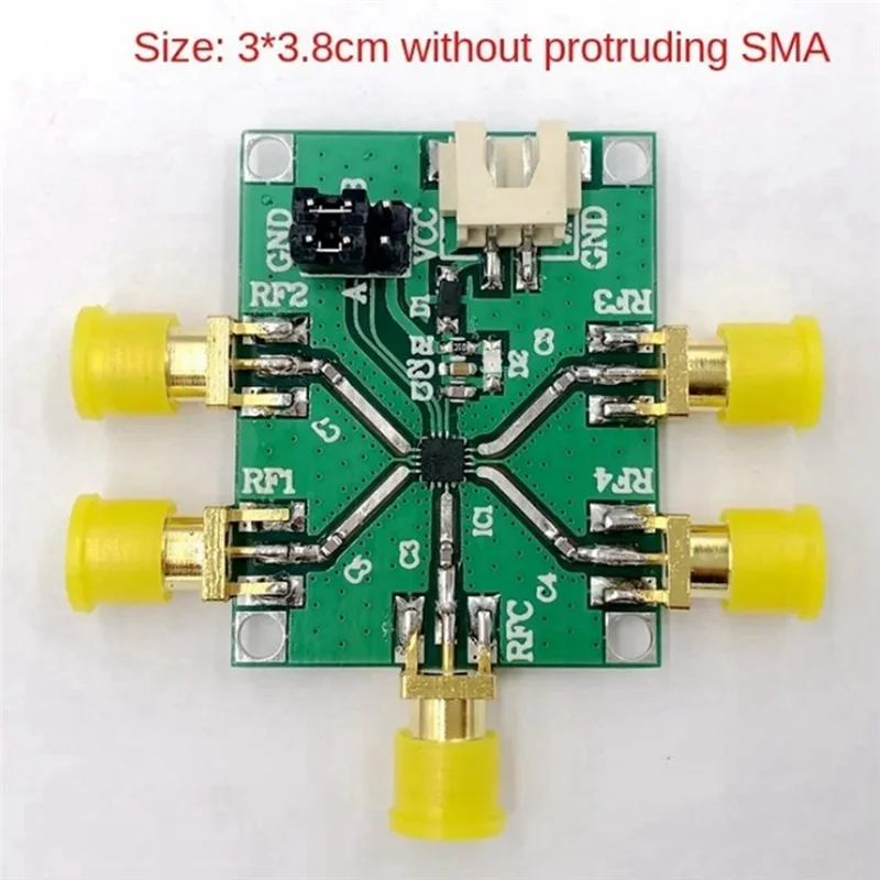 APPLIA-HMC7992 SP4T RF Switch Module Non-Reflective, Wide Frequency Range 0.1Ghz-6Ghz High-Performance For Signal Routing