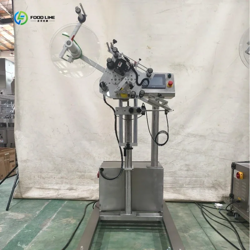 Advanced Automated Labeling Machine for Upper and Lower Stickers FL Customized