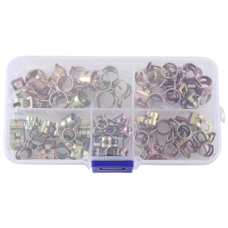 75 قطعة المشبك هوب M6M7M8M9M10 الأنابيب المشبك حلقة هوب عقد هوب مجموعة قطع الغيار والاكسسوارات