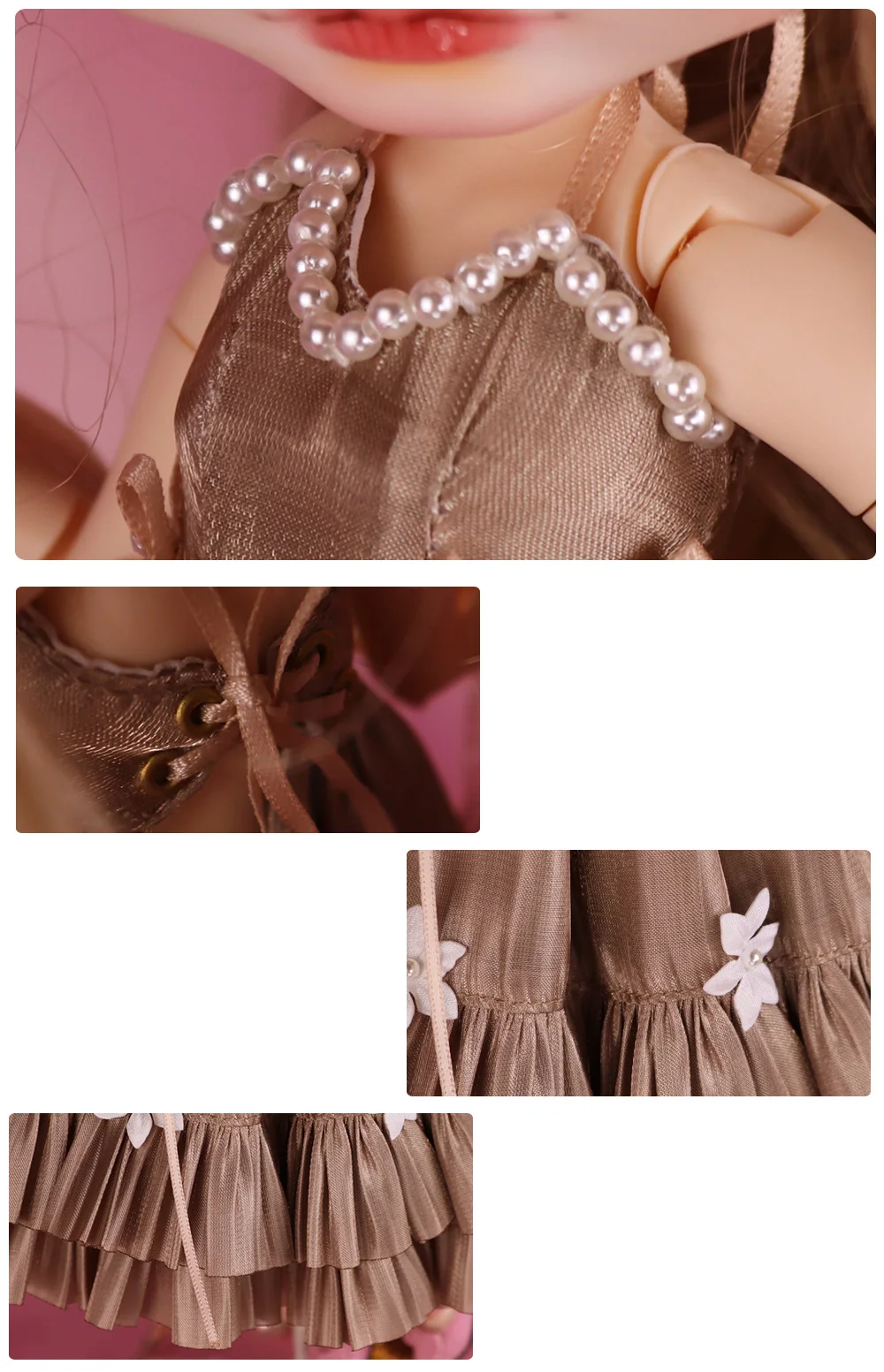 Outfits für Blyth Puppe Abendkleid Elegant Anzug 1/6 BJD ICY DBS ANIME GIRL OB24 – Detail 2