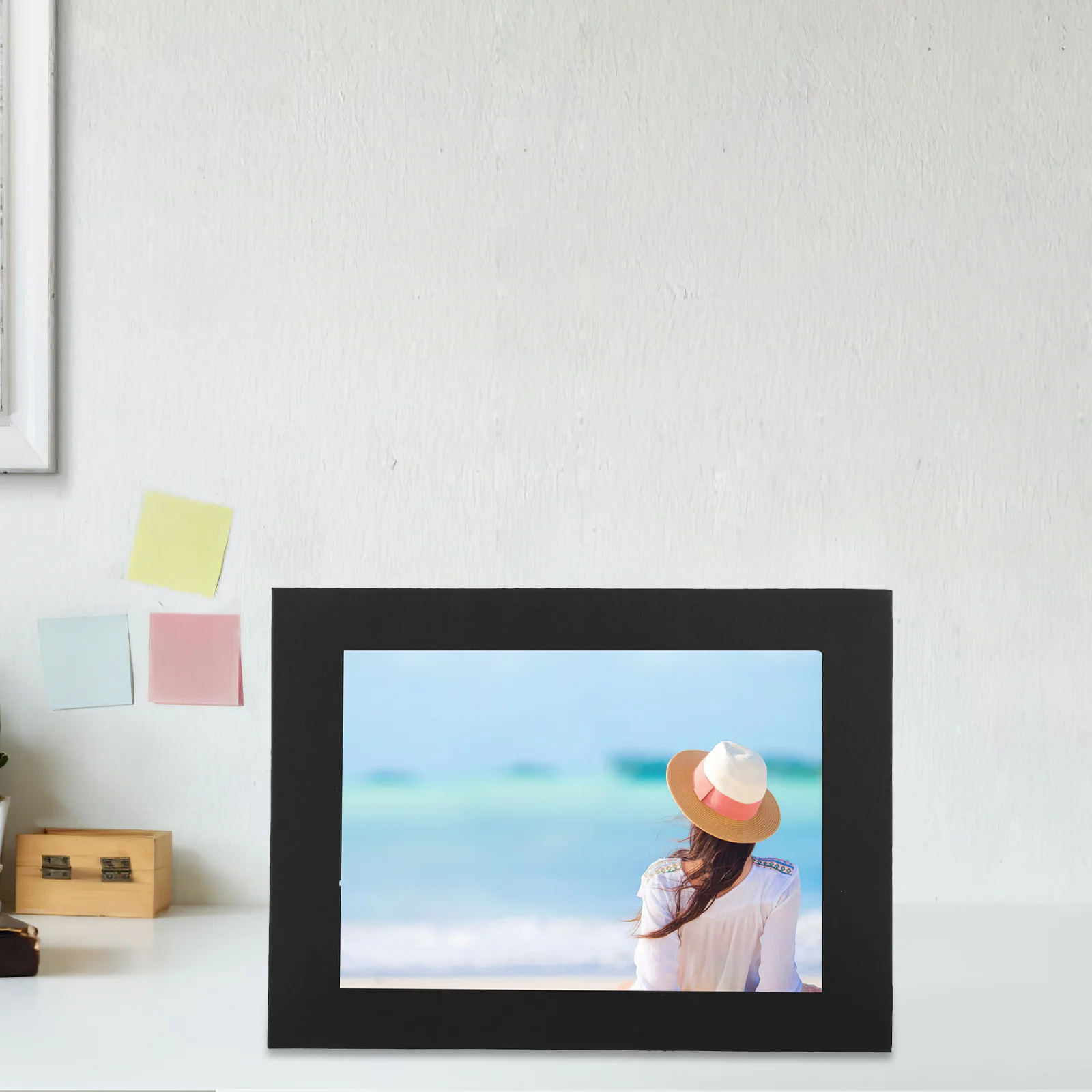 

10Pcs DIY Photo Frame Set Elegant Paper Picture Frames for Displaying Pictures Household Bedroom Decorative Accessory