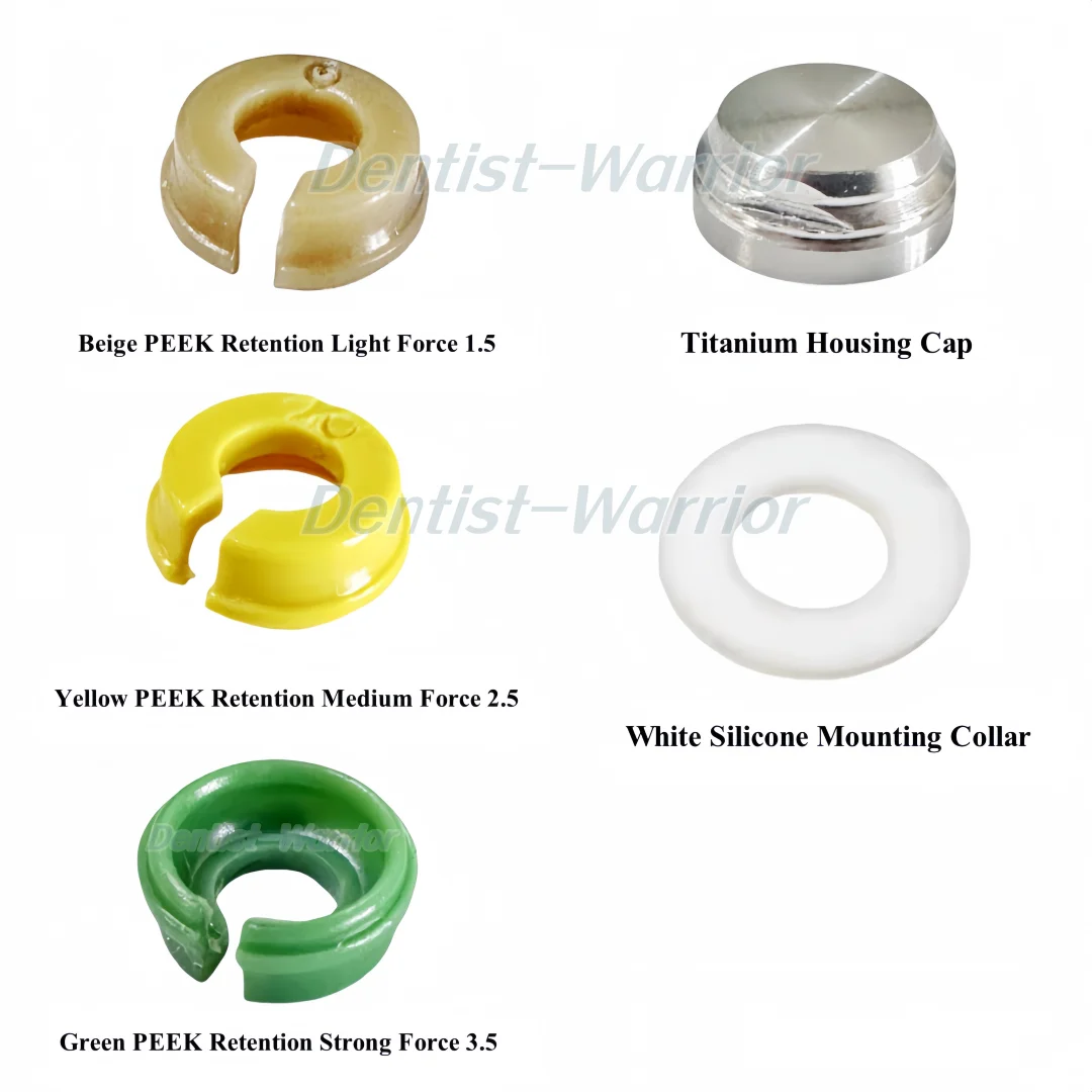 قبعات نظرة خاطفة الأسنان الاحتفاظ إدراج غطاء OSS ملحق الأسنان العادية/ميني ADLC محدد أداة التركيب #3