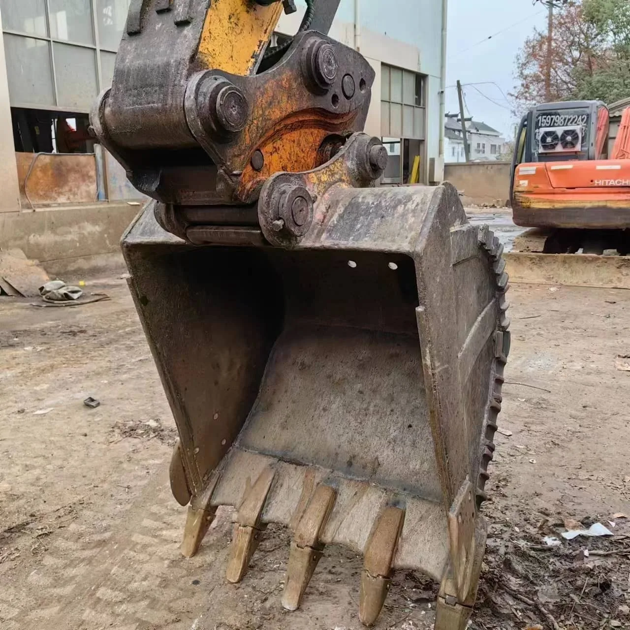 Used Wheel Excavator 21TON Second Hand Crawler Digger 210W-9 HYUNDAI