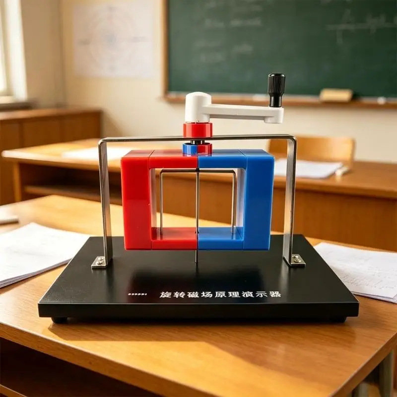 Hand Crank Field Demonstrator Model for Classroom Physics Study 896C