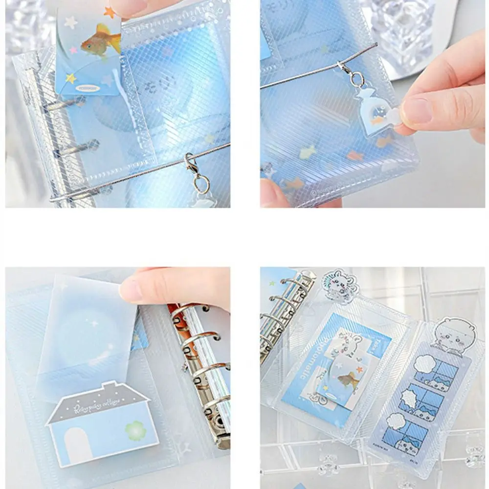 Stationery Cartoon Loose-leaf Notebook Mini Twill Hand Account Book Binder Portable Hand Ledger School
