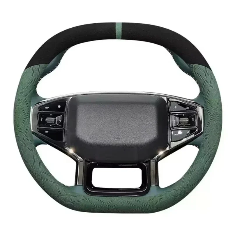 Interior Accessories High Quality Suede Steering Wheel Cover