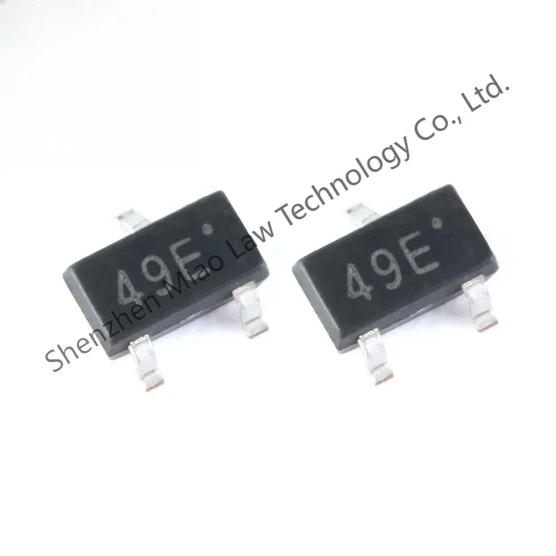 200pcs 49E Hall Effect Sensor Switch Hall Element SOT23 SOT-23 SS49E AH49E High Sensitivity