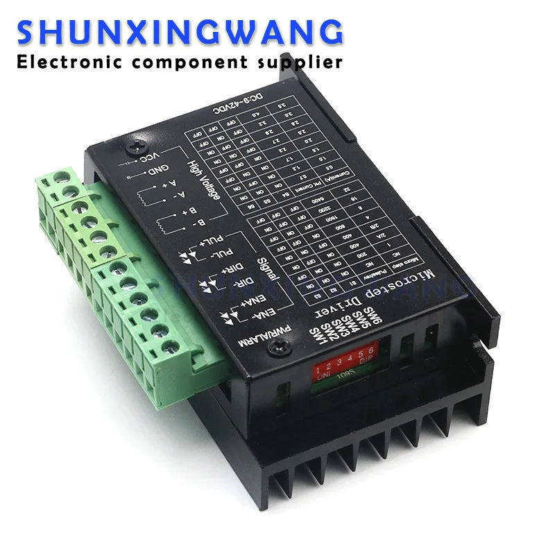 Stepper Motor Driver TB6600 Nema 23 Nema 34 42/57/86 Nema17 4A DC9-40V 1 axis Stepping Motor CNC Engraving Machine