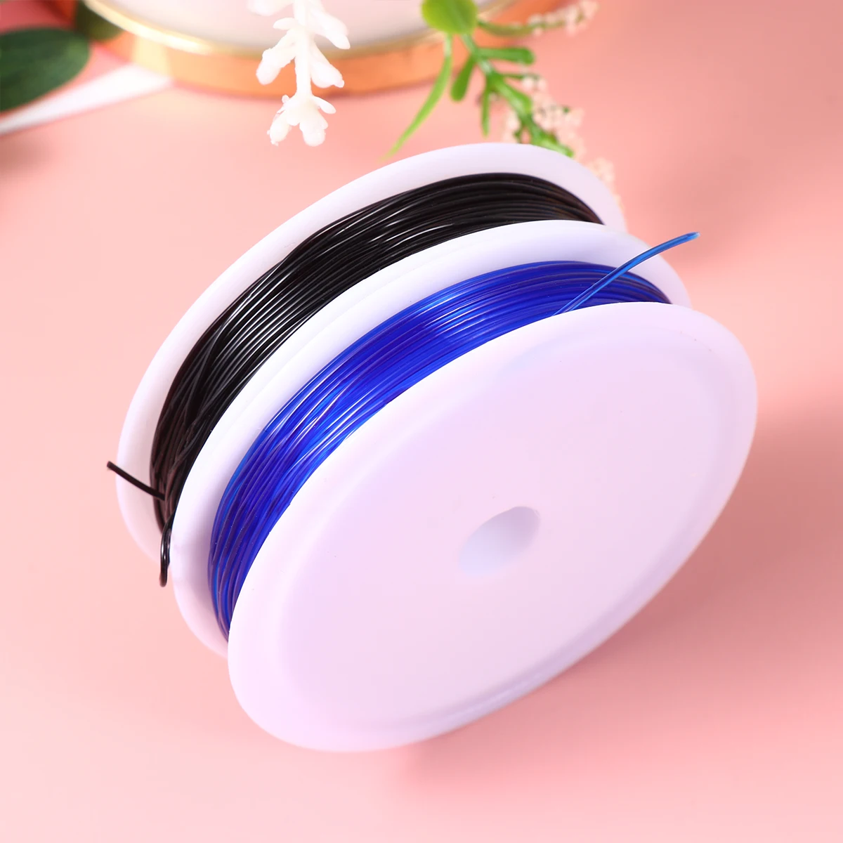 

10 Rolls Colored Crystal Elastic Line Soft Strong DIY Beads Wire Jewelry Thread Bracelet Necklace Bead Weaving Crafts