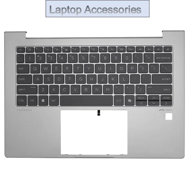 

CH Backlight US Keyboard for HP Probook 440 G11 445 G11 ZHAN66 G7 HSN-Q39C Sliver