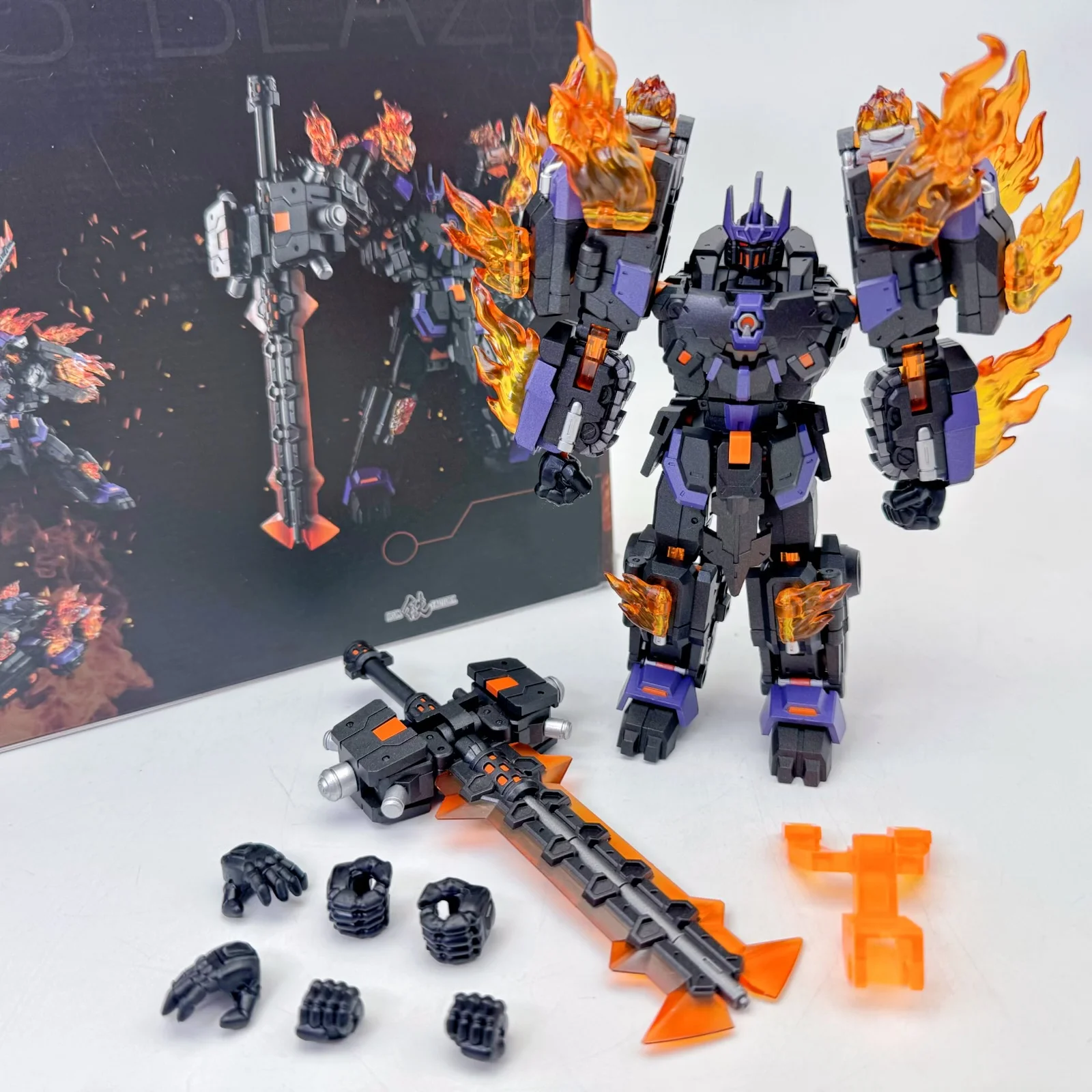 Iron Factory Transformation IF EX-72 EX72 The Fallen Chaos Blaze Mini Action Figure Toys Collection Gift In Stock！