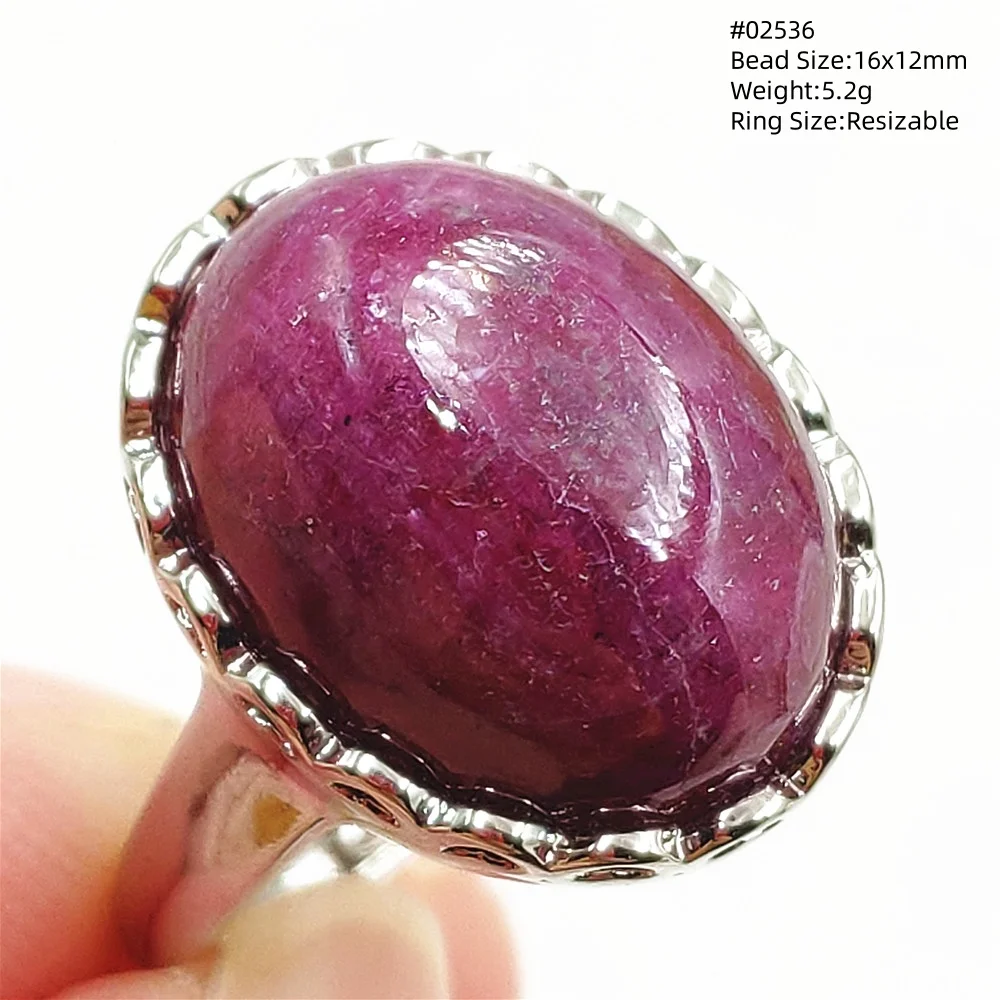 Anello regolabile con rubino rosso naturale gioielli con pietre preziose Rare Star Light 925 Sterling Silver Ruby Water Drop anello di grandi dimensioni AAAAAA