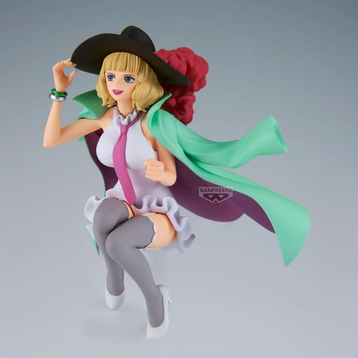 Original banpresto uma peça anime buckingham stussy batalha registro coleção anime figura de ação estatueta modelo figuarts