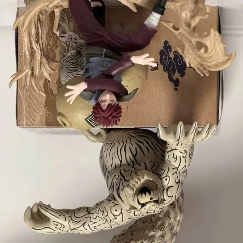 

Bandai Banpresto оригинальная натуральная NARUTO Shippūden Shukaku VS Gaara аниме фигурка настольные украшения детские подарки модель куклы