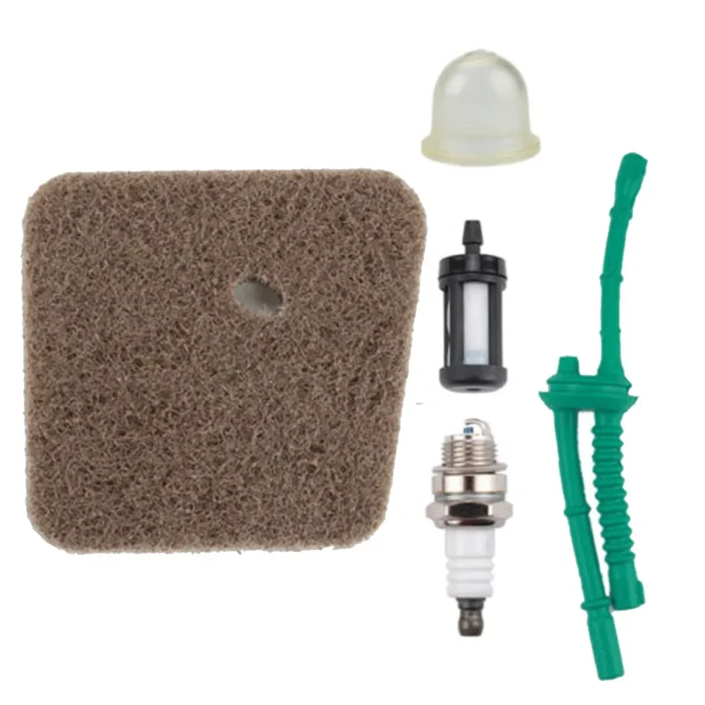 Imagem -02 - Filtro de ar Linha de Combustível Filtro Primer Lâmpada Tubo de Combustível para Stihl. Fs38 Fs45 Fs46 Fs55 Km55 Hl45 Fs45l Fs45c Fs46c Km55c Km55r Km55rc