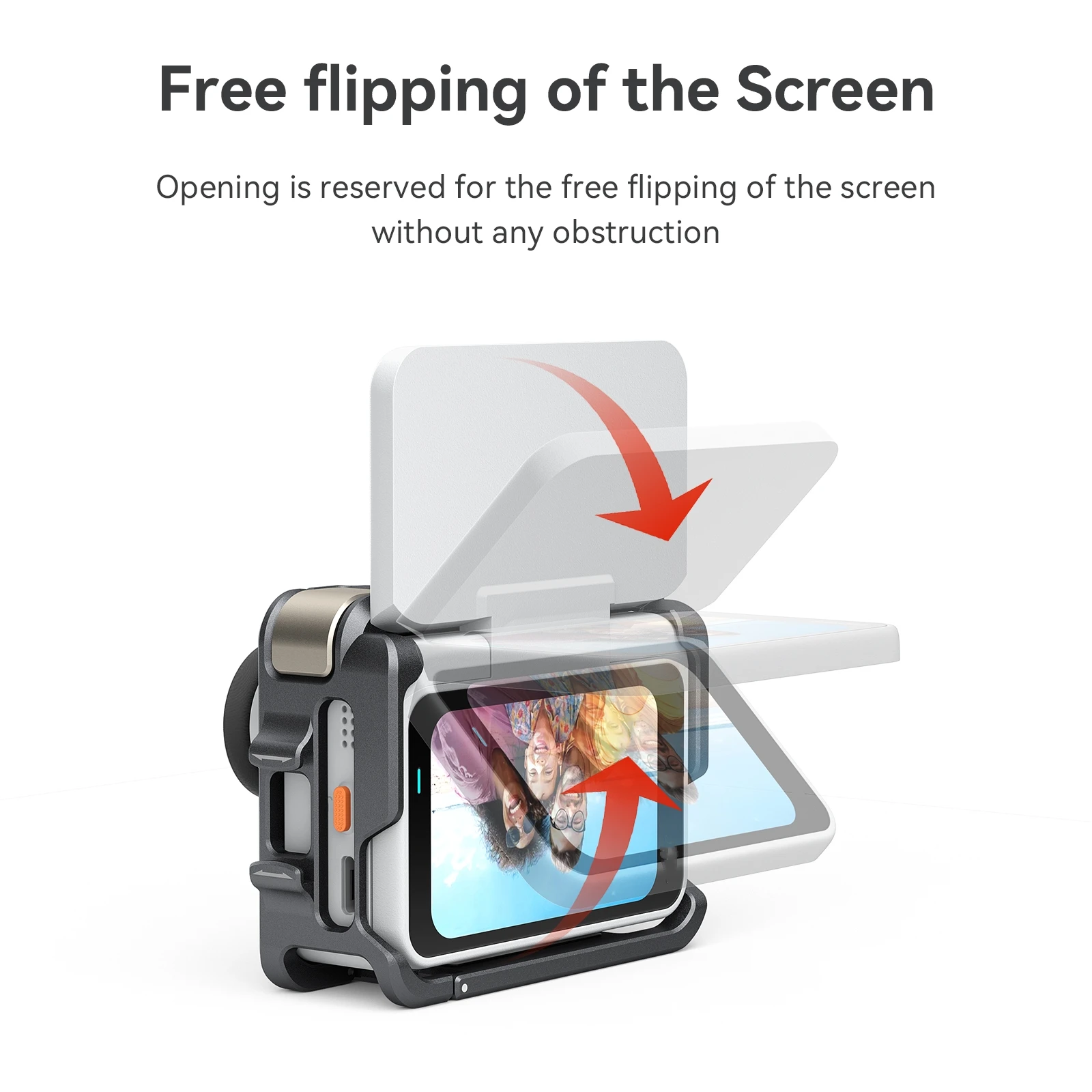 مناسبة لحافظة الحماية المعدنية Insta360 GO Ultra، وإطار من سبائك الألومنيوم، وإطار واقٍ سريع التحرير، وملحقات الكاميرا #6