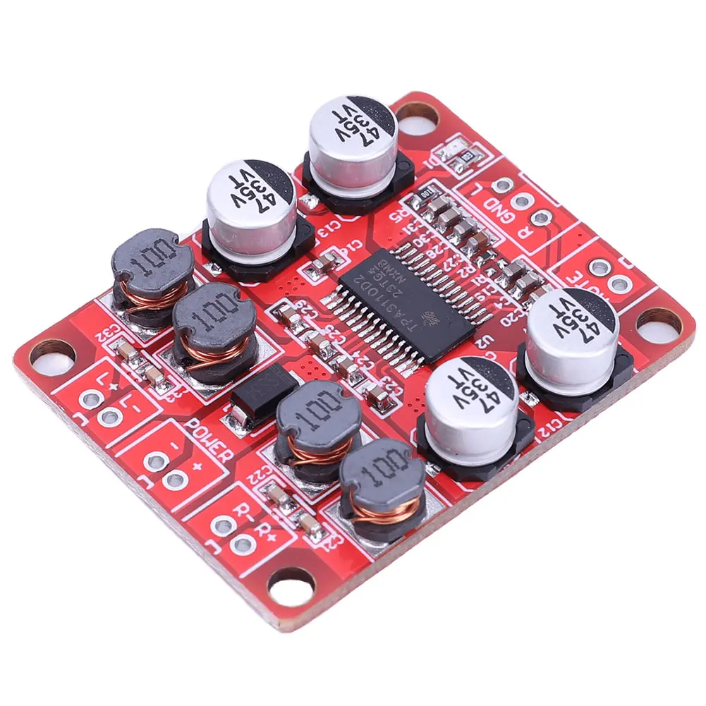 TPA3110 Digital Power Amplifier Module DC 12V Dual Channel Power Amplifier Board Module for Speaker Electronic DIY Kit