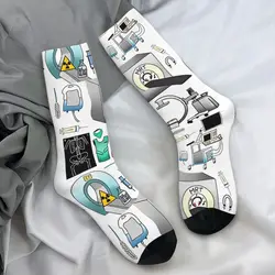 Radiology Medical Care Socks Winter First Aid Stockings Retro Men Medium Soft Socks Printed Climbing Non Slip Socks