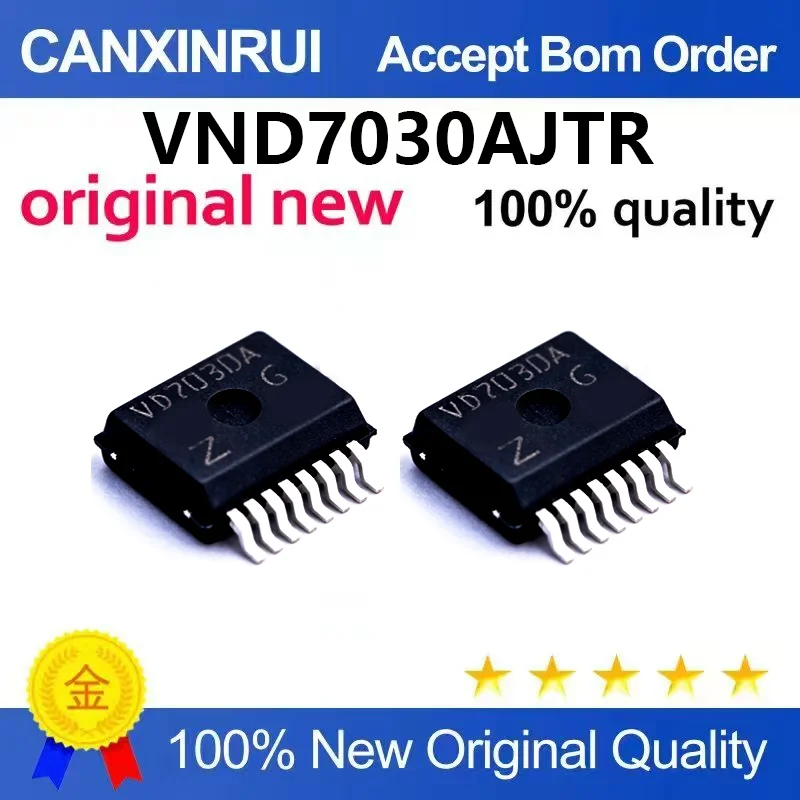 （5pcs-100pcs）VND7030AJTR silk screen VD7030A patch HSSOP16 automotive computer board vulnerable IC