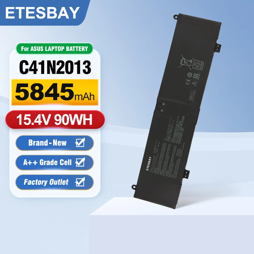 ETESBAY C41N2013 C41N2013-1 Laptop Battery For Asus ROG Strix G513 G513IM G713 G713IM G713QM Rog G533 G533QM