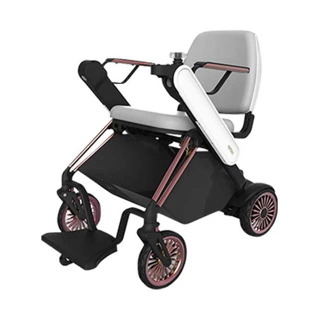 Foldable Electric Wheelchair for Travel