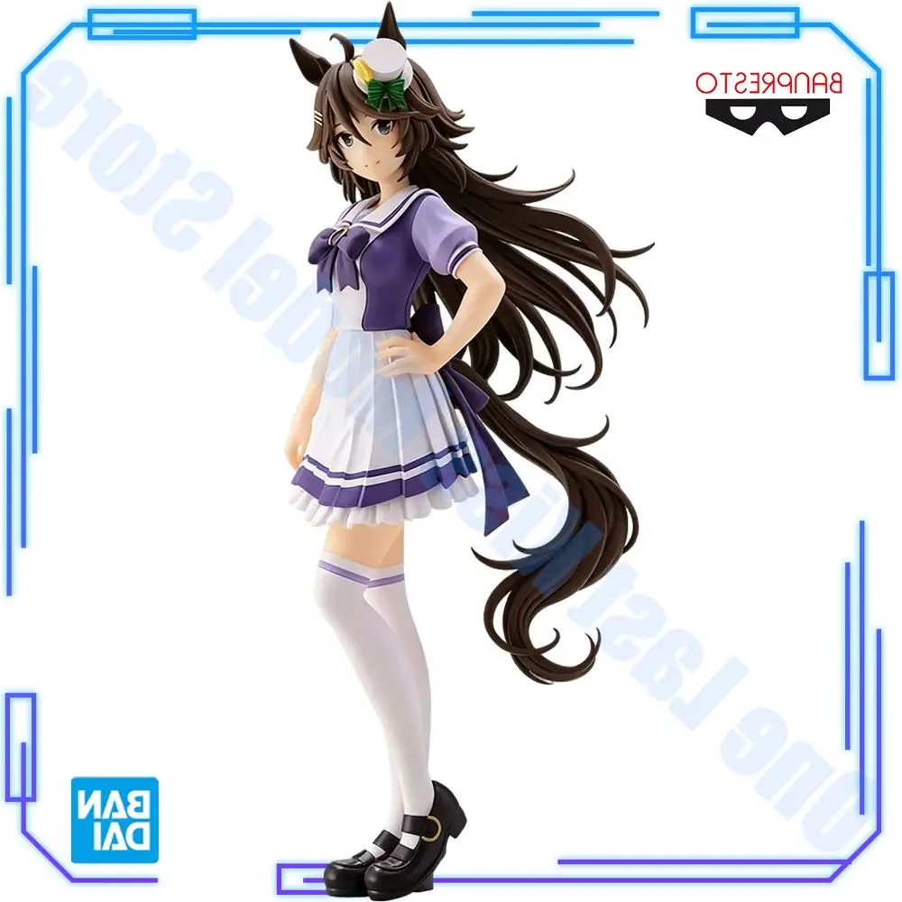 En stock, figurines de collection originales Bandai Banpresto Anime Umamusume: Pretty Derby Mr. C.B Clear Bliss 18cm