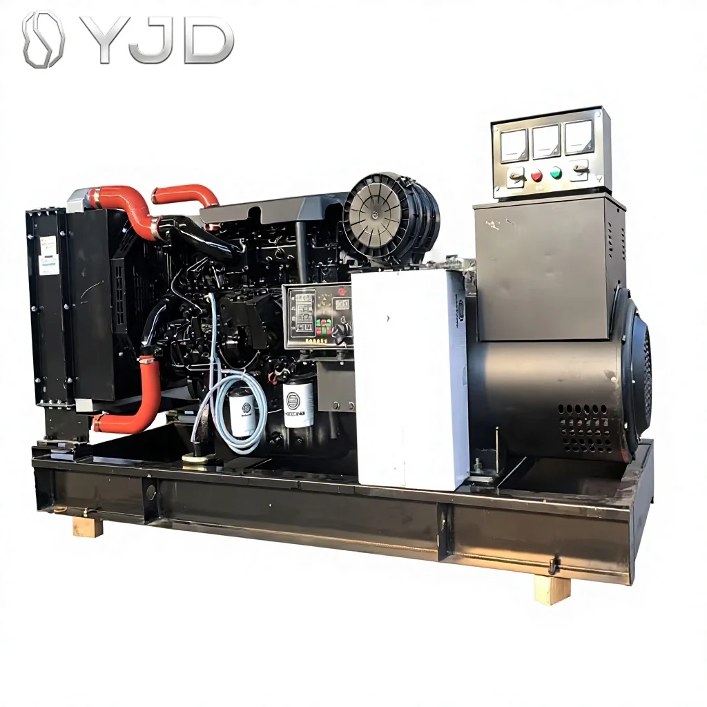 WeiC-hai 113KW 135KVA Open Frame Type Auto Start ATS 50/60Hz 1800 RPM Single Phase AC Diesel Generator