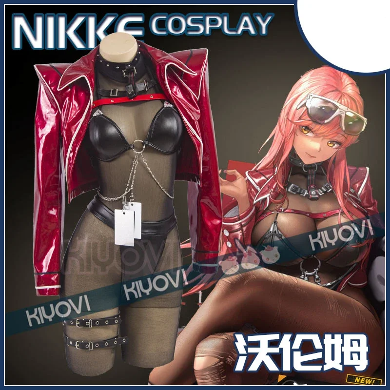 

Anime Game NIKKE The Goddess Of Victory Wolumon Battle Dress Sexy Uniform RolePlay Cosplay Costume Women Halloween Carnival 2022