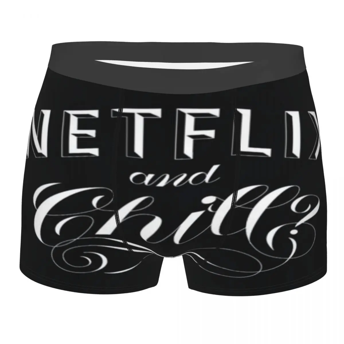 

Netflix And Chill 6 Man's Briefs Sexy Sporty Modern Korean Style Top Men Panties