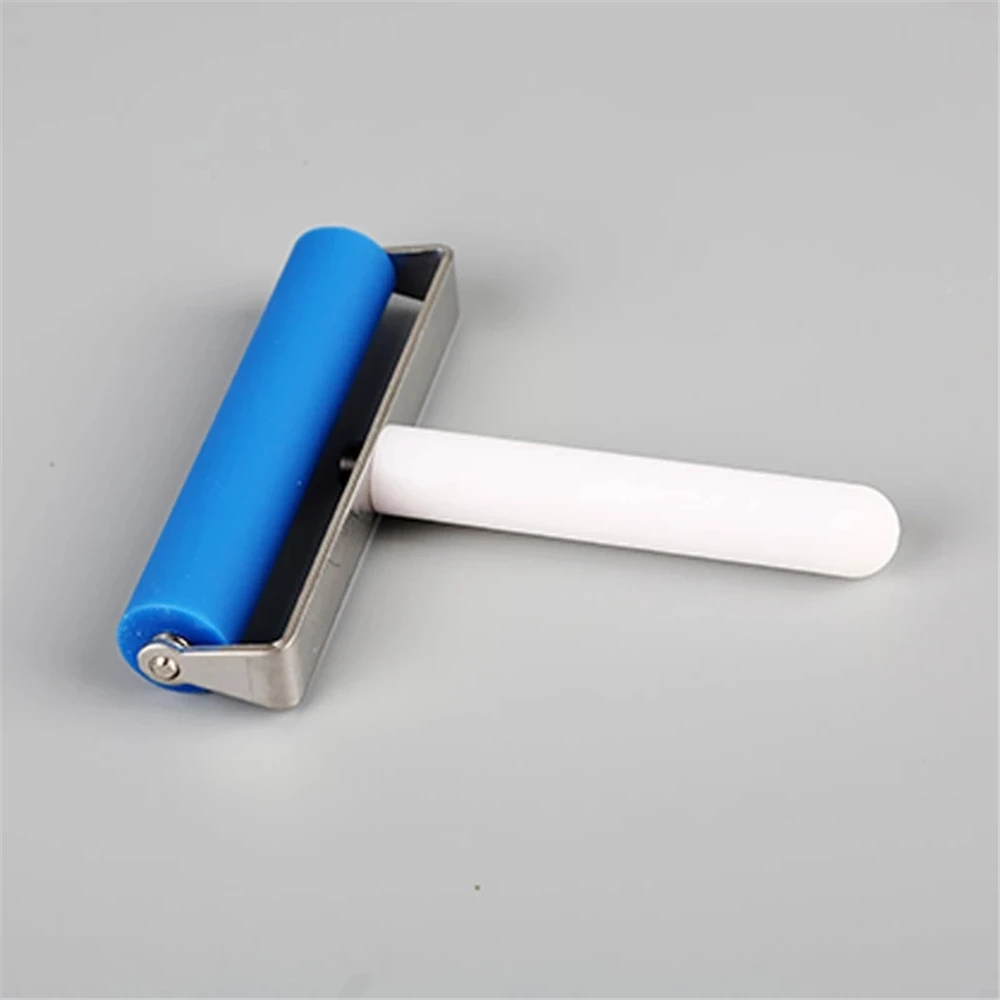 Durable Blue Laptop Screen Soft Rubber Mobile Phone LCD OCA Screen Film Pasting Roller Tool Phone Repair Tools Silicone Roller