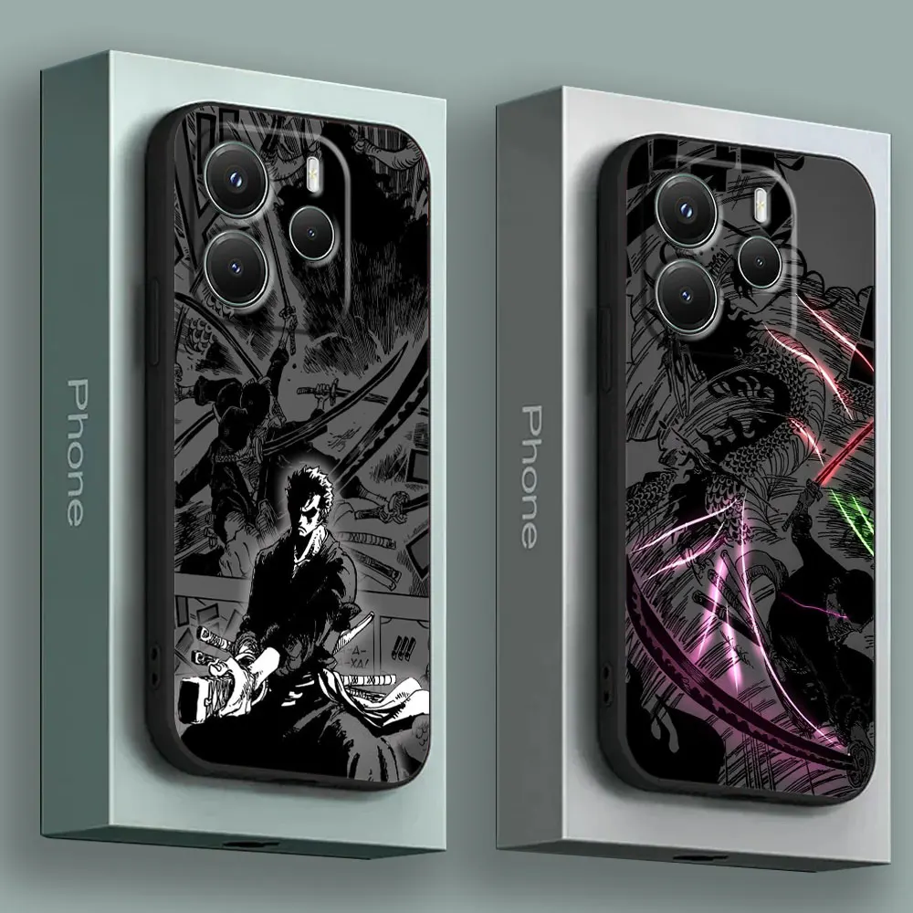 

Ones P-Pieces Zoro Manga Soft Case For Xiaomi Redmi Note 15 14 13 12 11 10 Pro Plus 5G For Redmi 15C 15 14C 13C 12C Phone Cover