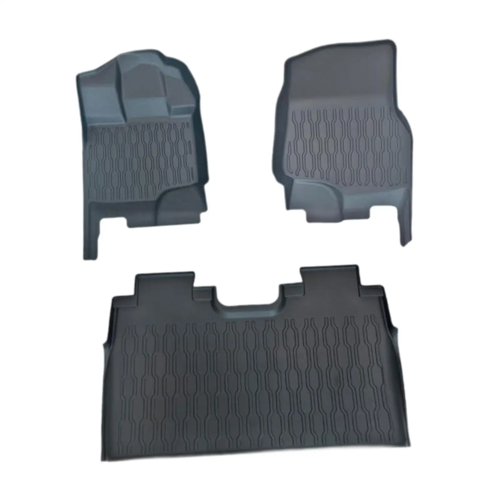 

3Pcs Floor Liners Mats for Ford 2015-2022 Interior Accessories