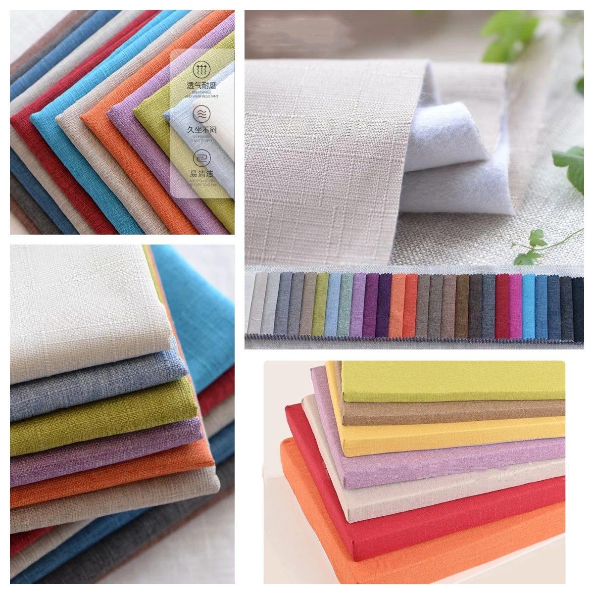 Customizable Bench Cushion Chair Seat Pad Balcony Sofa Garden Furniture Cushion Removable Washable in Multiple Sizes