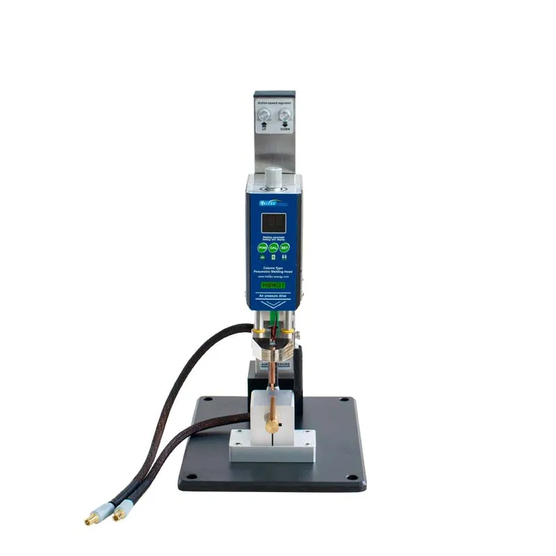 HT-SW01H/HT-SW02H Battery Spot welder 42KW butt welding machine with Air pump Pneumatic battery weld head/Parallel Weld Head