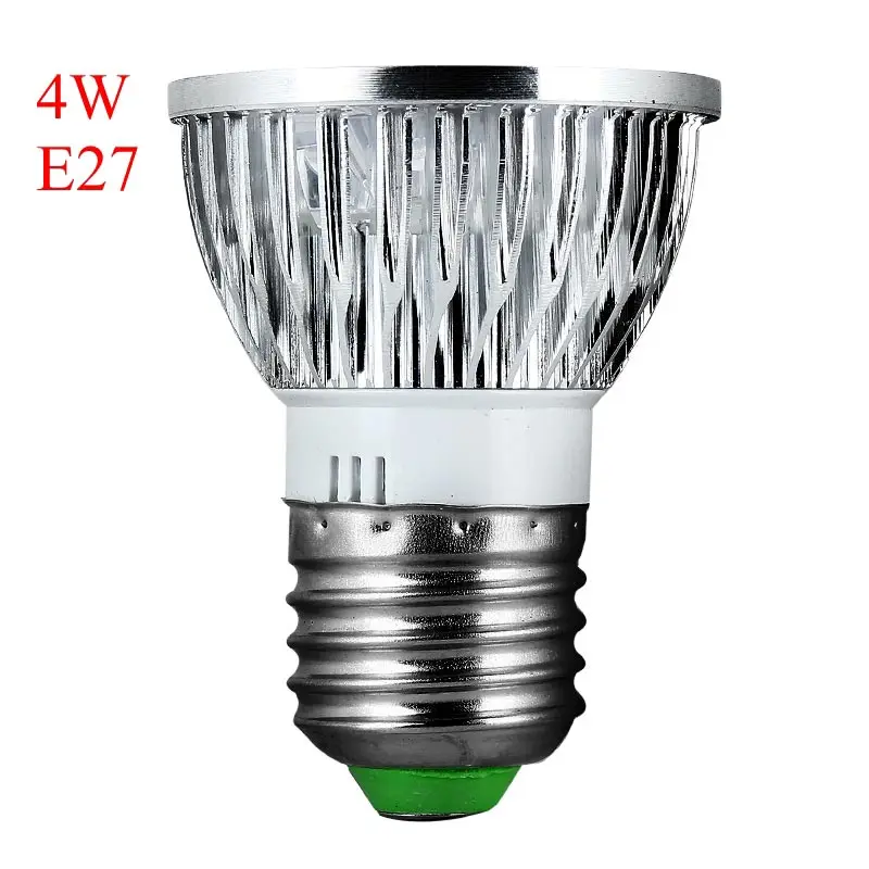 4W 5W E27 GU10 MR16 UV LED Light Bulb Ultraviolet Spotlight Lamp plant grow Light AC 85-265V /12V