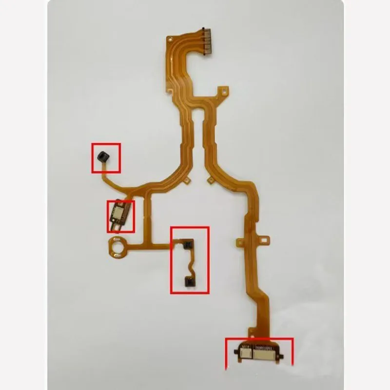Câble flexible principal arrière d'objectif pour SONY DSC-RX100 DSC-RX100 II RX100 M2, pièce de réparation d'appareil photo numérique + capteur + prise, nouveau