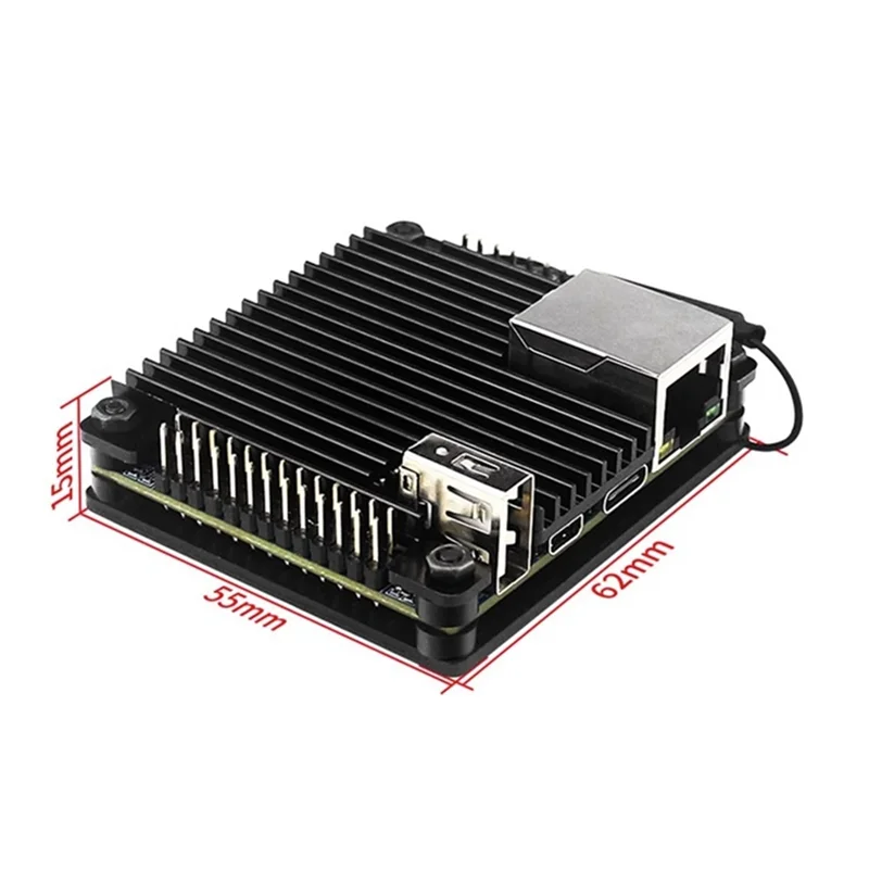 AA84 لـ Orange Pi Zero 3 حافظة ألومنيوم غلاف تبريد سلبي لـ OPI Zero 3 1 2 4GB Board