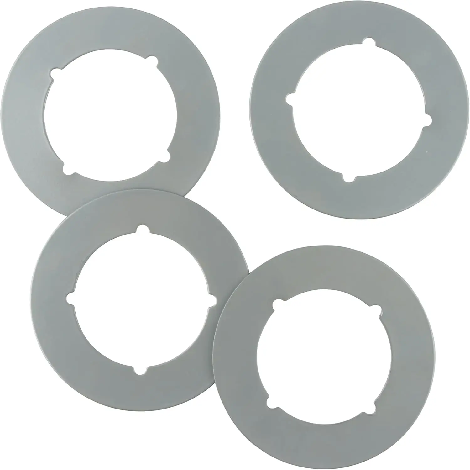 

U9517 3-1/2 in Door Knob Plate fits Repair Door Plate Holes or Damaged (4 Pack)