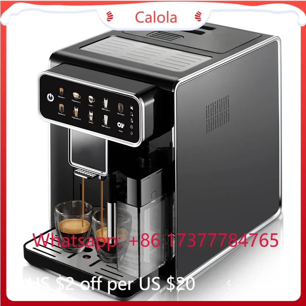 Touch Screen Fully Automatic Coffee Machine Commercial Electric Espresso Maker