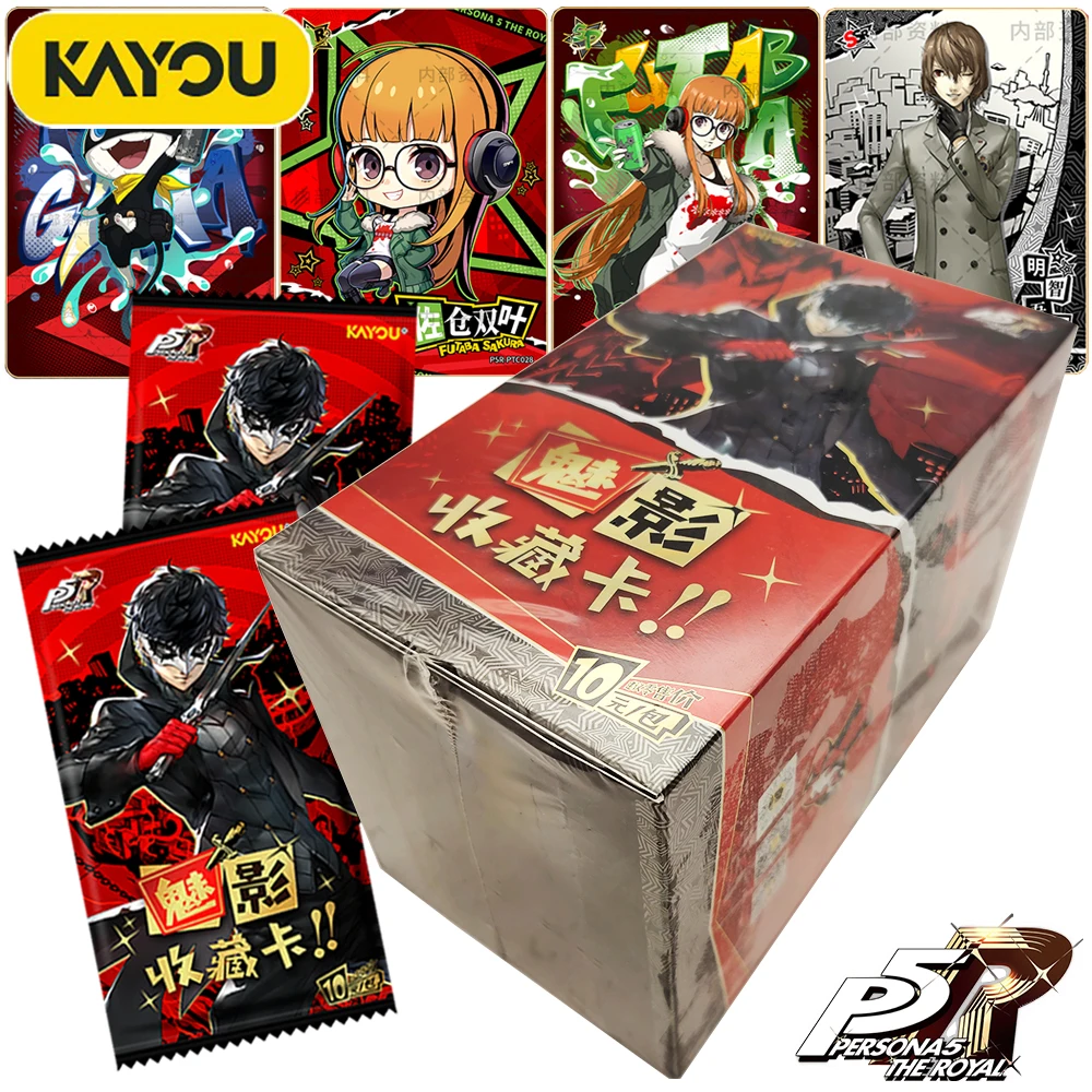 

KAYOU Official Persona 5 Collection Card Popular Role Playing Battle Game Exquisite Craftsmanship Peripheral Kid's Festival Gift
