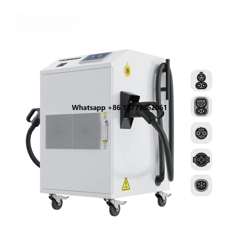 New EV DC Mobile Charging Stations IP54 CCS1/CCS2 120kW TUV CE Certified