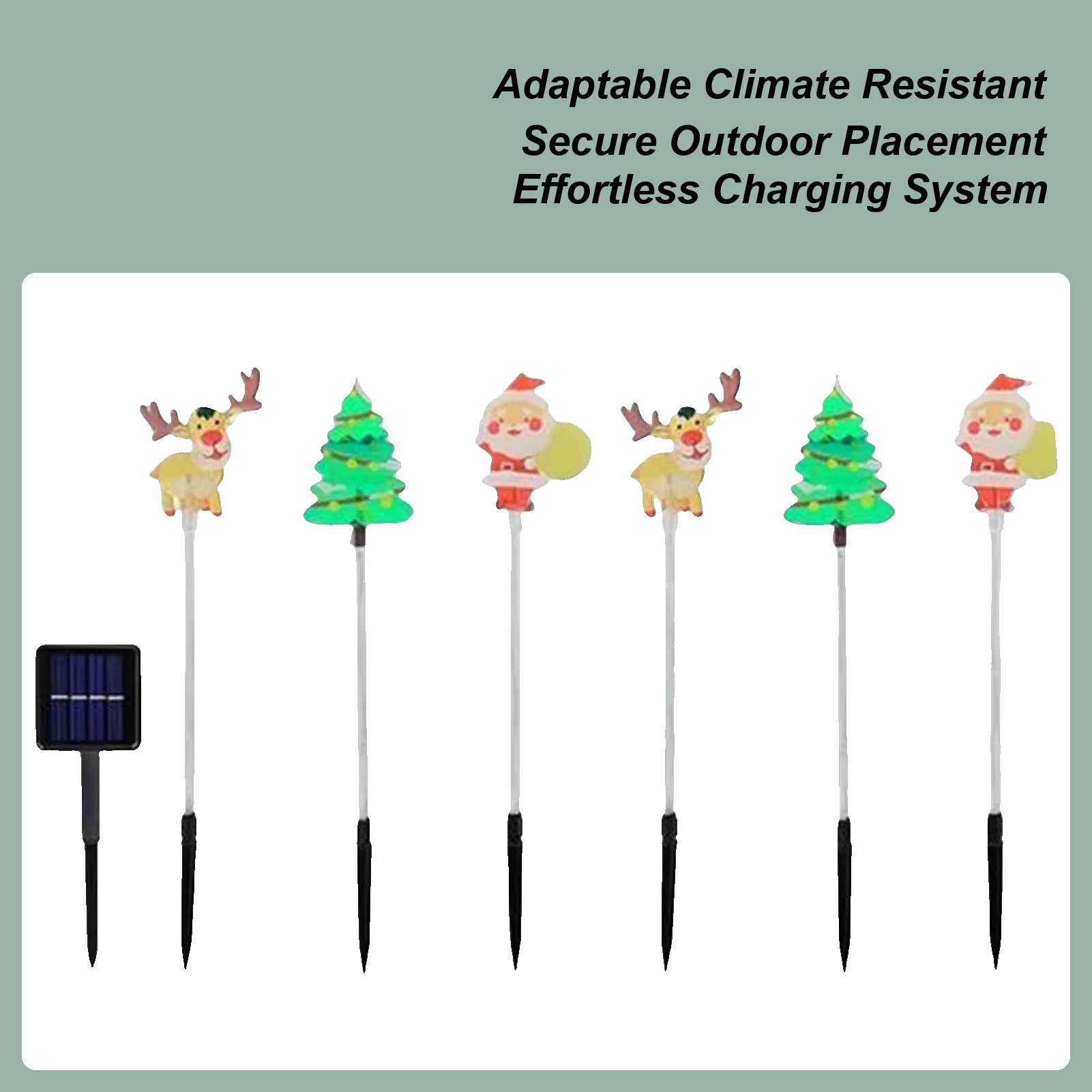 

Солнечные рождественские фонари, водонепроницаемые рождественские украшения, лампы с оленями, дворовые фонари для дворов, крыльев, лужайки, вечеринки